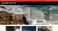 Desktop Screenshot of marine-cafe.com